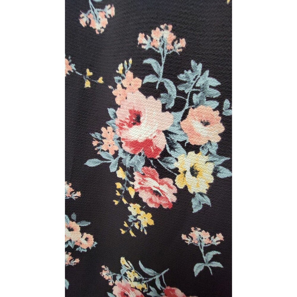 Bobeau Long Wrap Skirt Women’s Large Floral Boho Bohemian Indie Preppy Academia - Picture 5 of 5